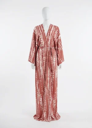 Kimono plage coton polyester long aérien femme décontracté - Vue 1 - Kimono Plage